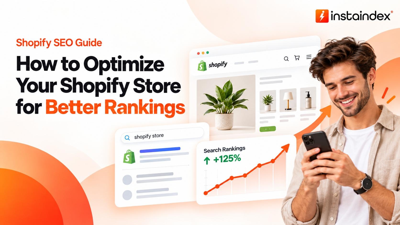 Shopify merchant reviewing improved search rankings after optimizing store SEO